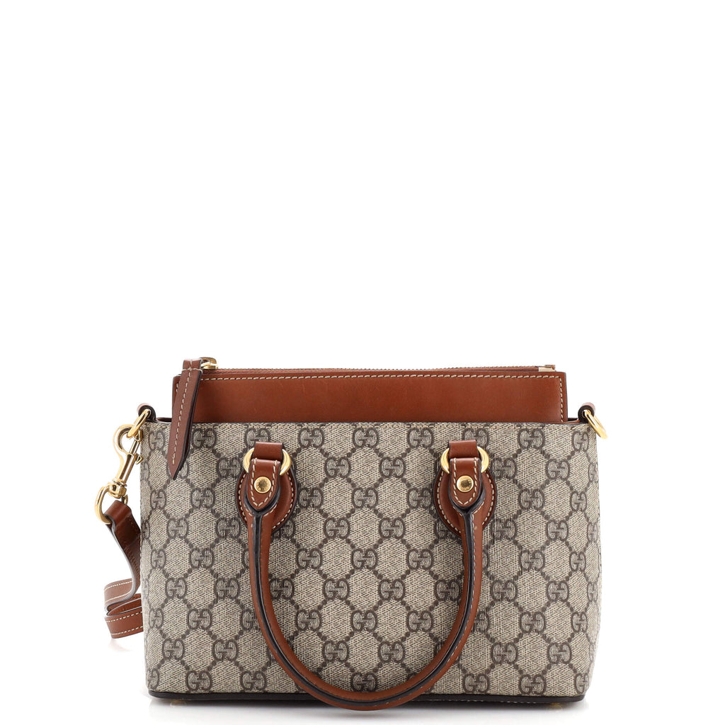 Linea A Convertible Tote GG Coated Canvas Mini