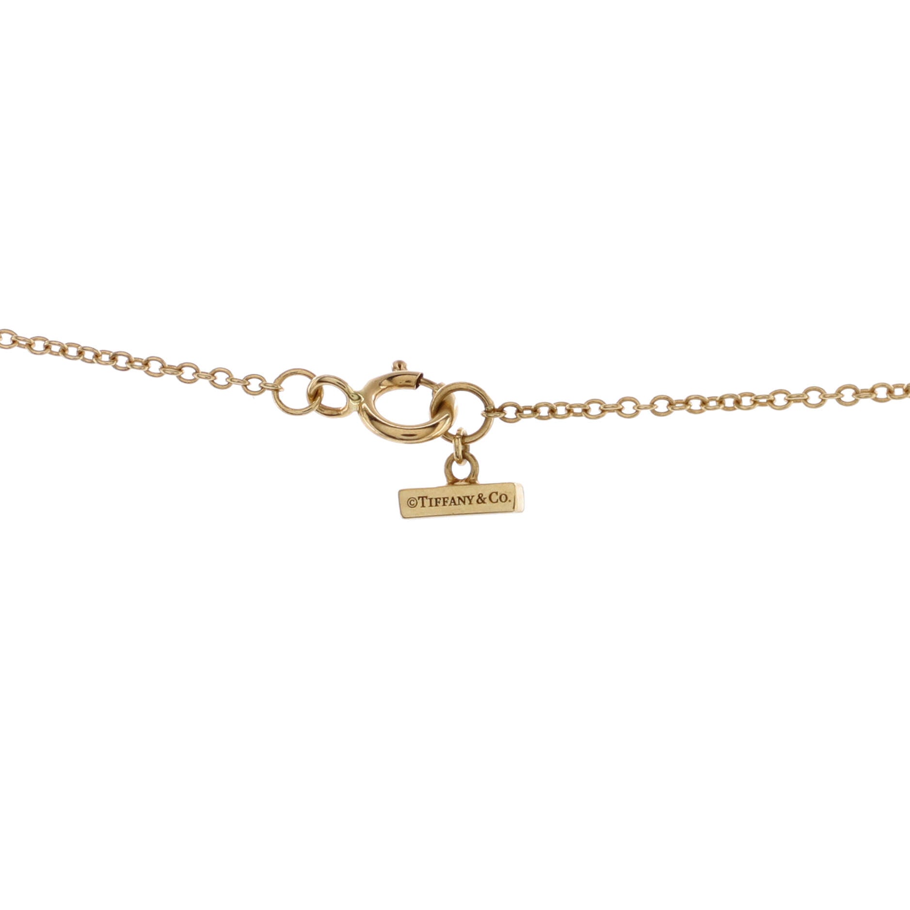 T Circle Pendant Necklace 18K Yellow Gold with Carnelian and Diamonds Large