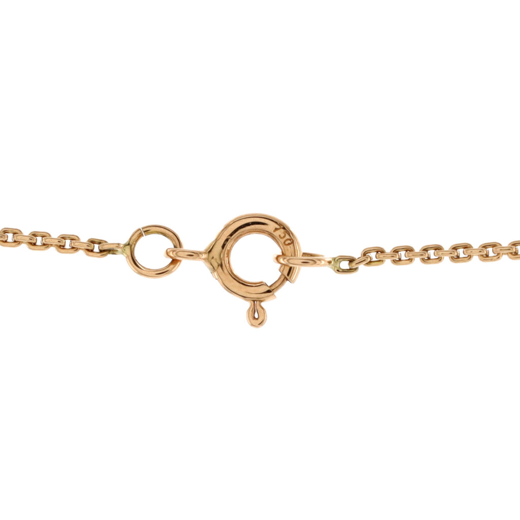 LV Volt One Pendant Necklace 18K Rose Gold with Diamond Small