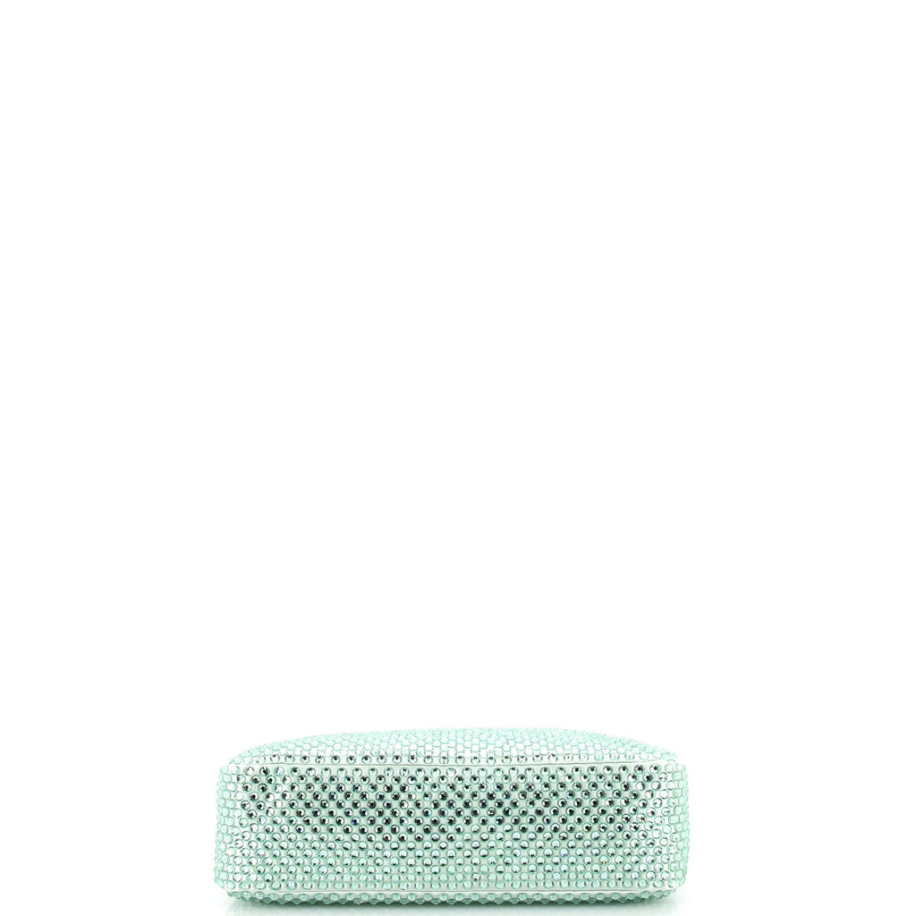 Re-Edition 2000 Hobo Crystal Embellished Satin Mini