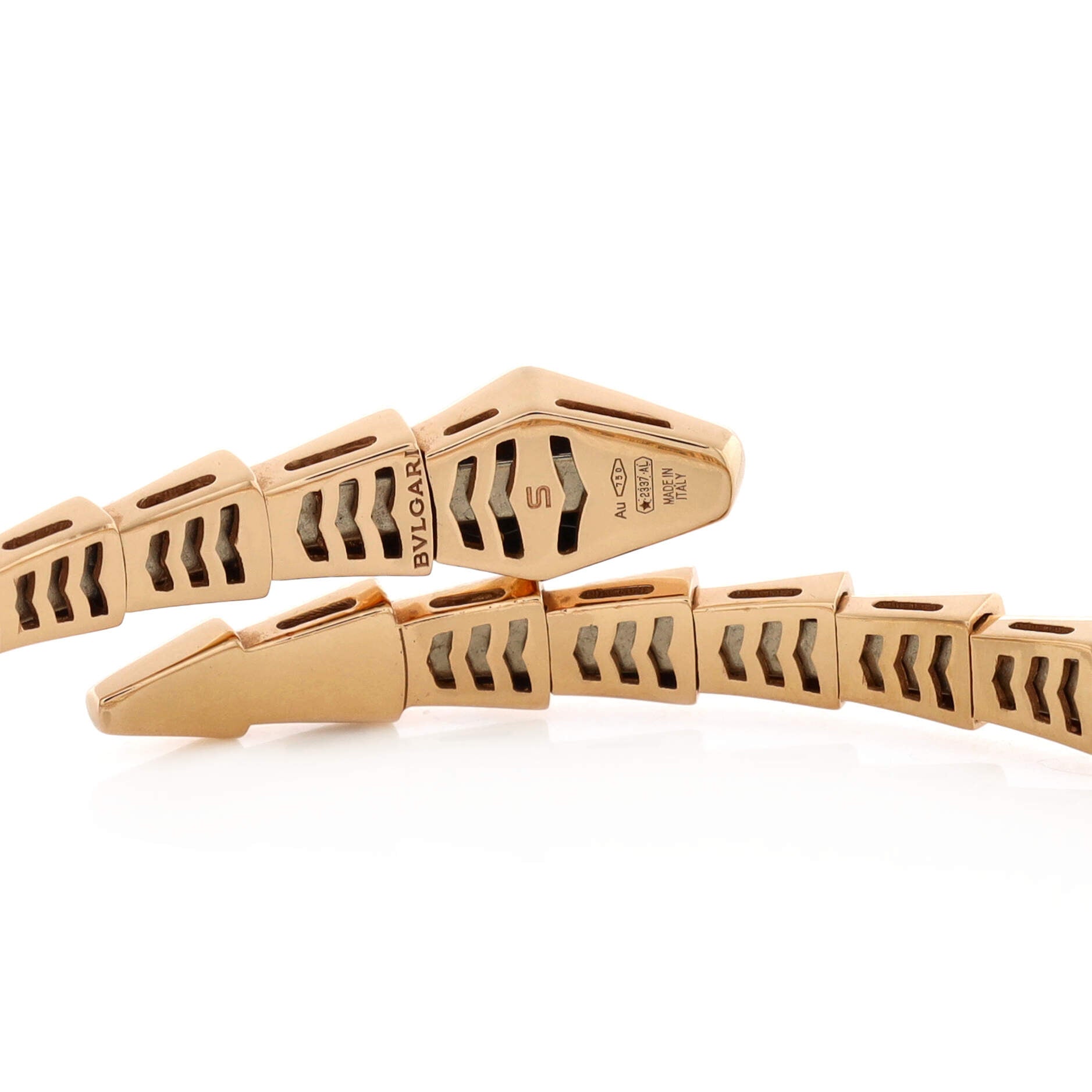 Serpenti Viper Bracelet 18K Rose Gold Small