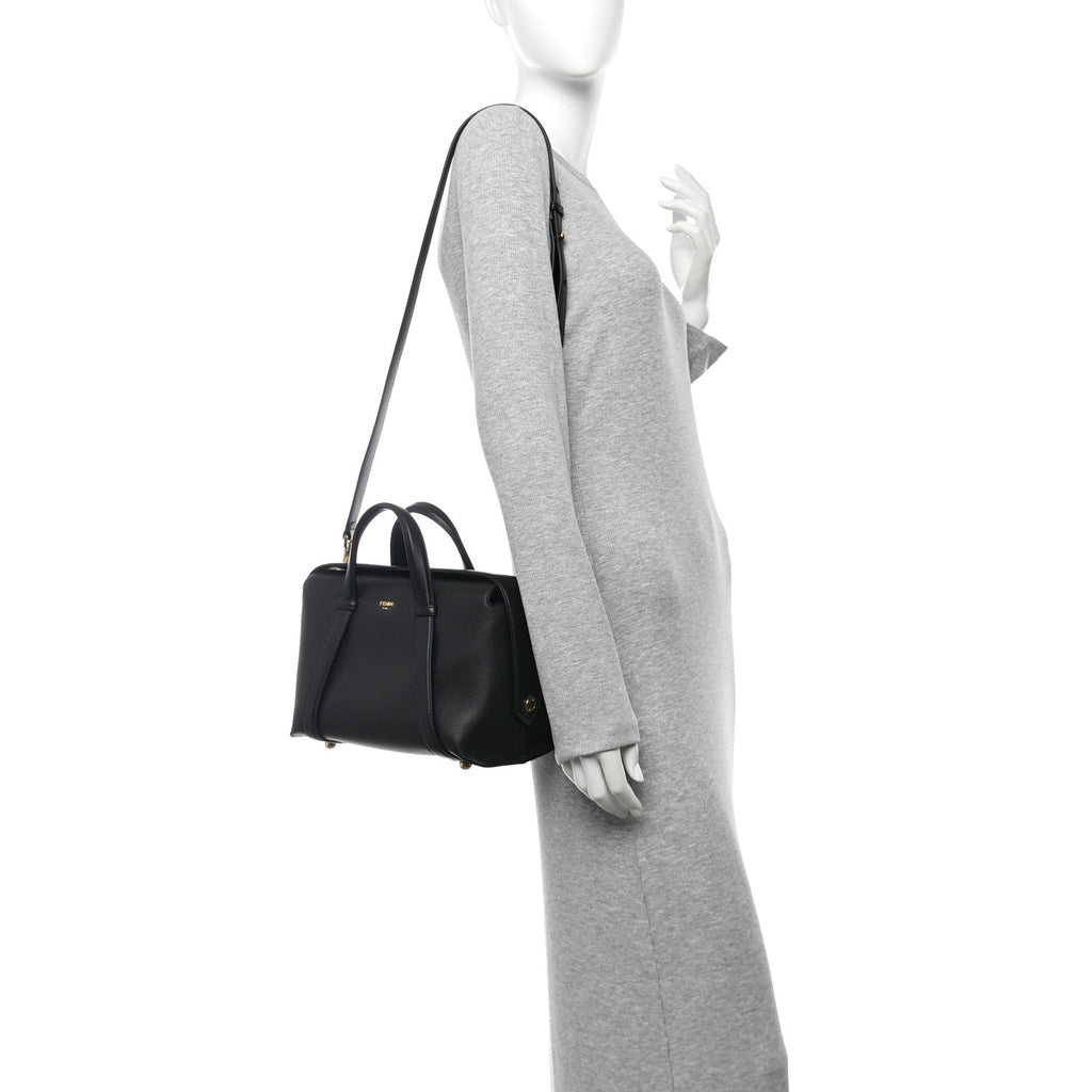 Vitello Cher Grace Medium By The Way Boston Bag Black