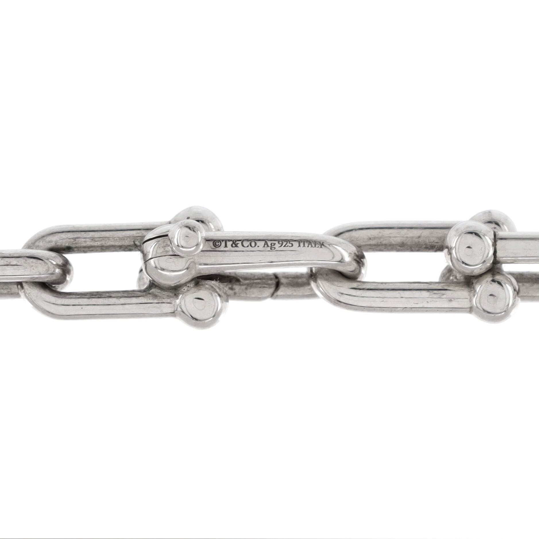 HardWear Graduated Link Necklace Sterling Silver