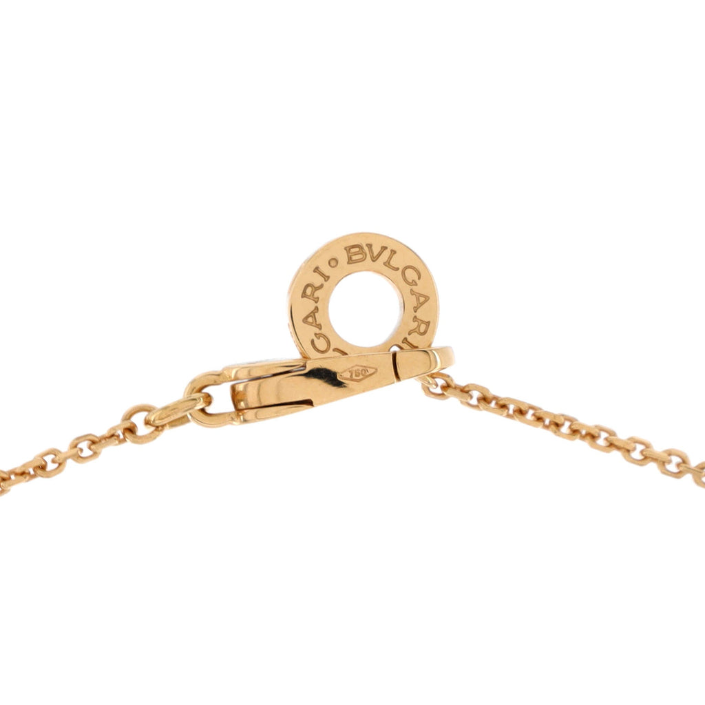 Divas' Dream Pendant Necklace 18K Rose Gold with Turquoise and Diamond Small