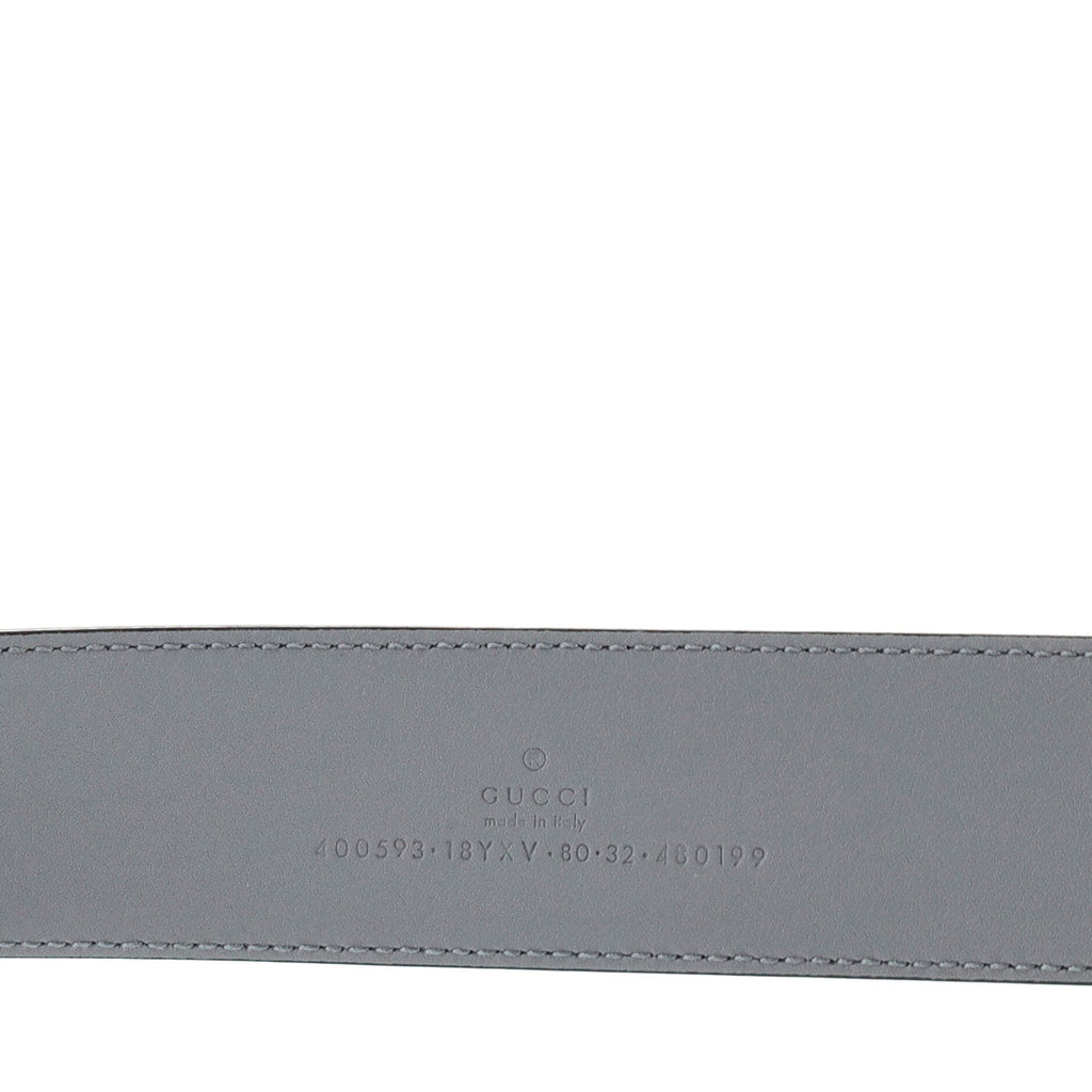 GG Marmont Monochrome Belt Leather with Enamel Wide 80