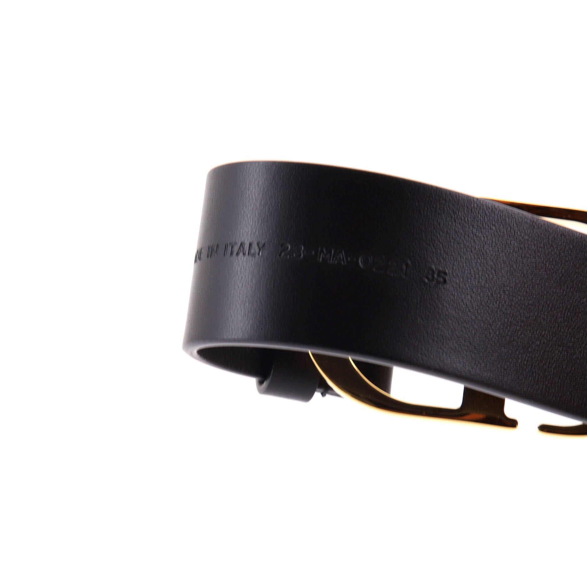 30 Montaigne Belt Leather Wide 85