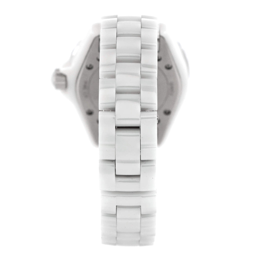 J12 Quartz Watch Ceramic and Stainless Steel with Diamond Markers 33