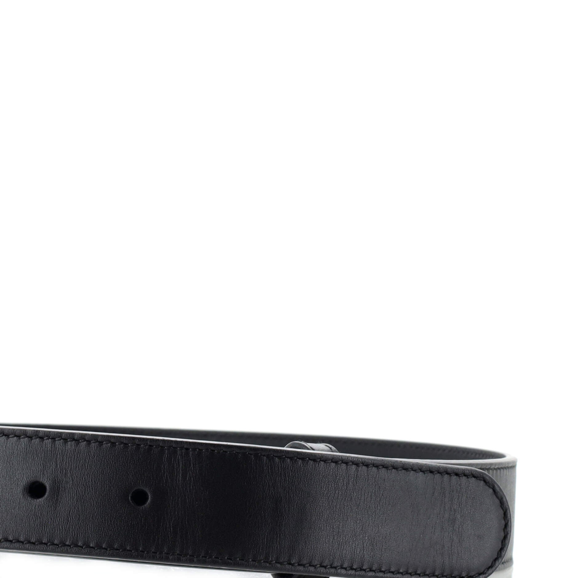 GG Marmont Belt Leather Medium 75