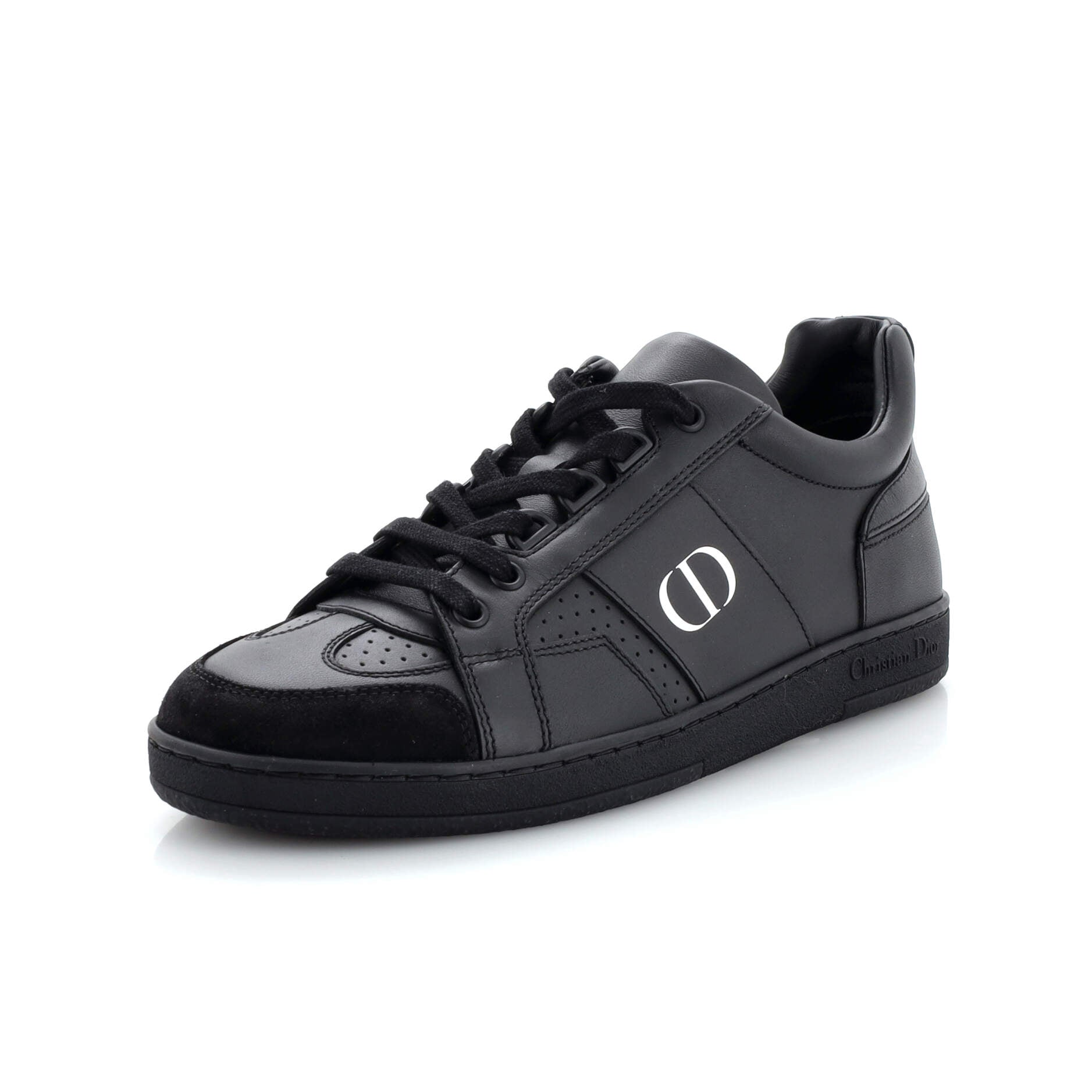 Logo Low-Top Sneakers Leather with Suede
