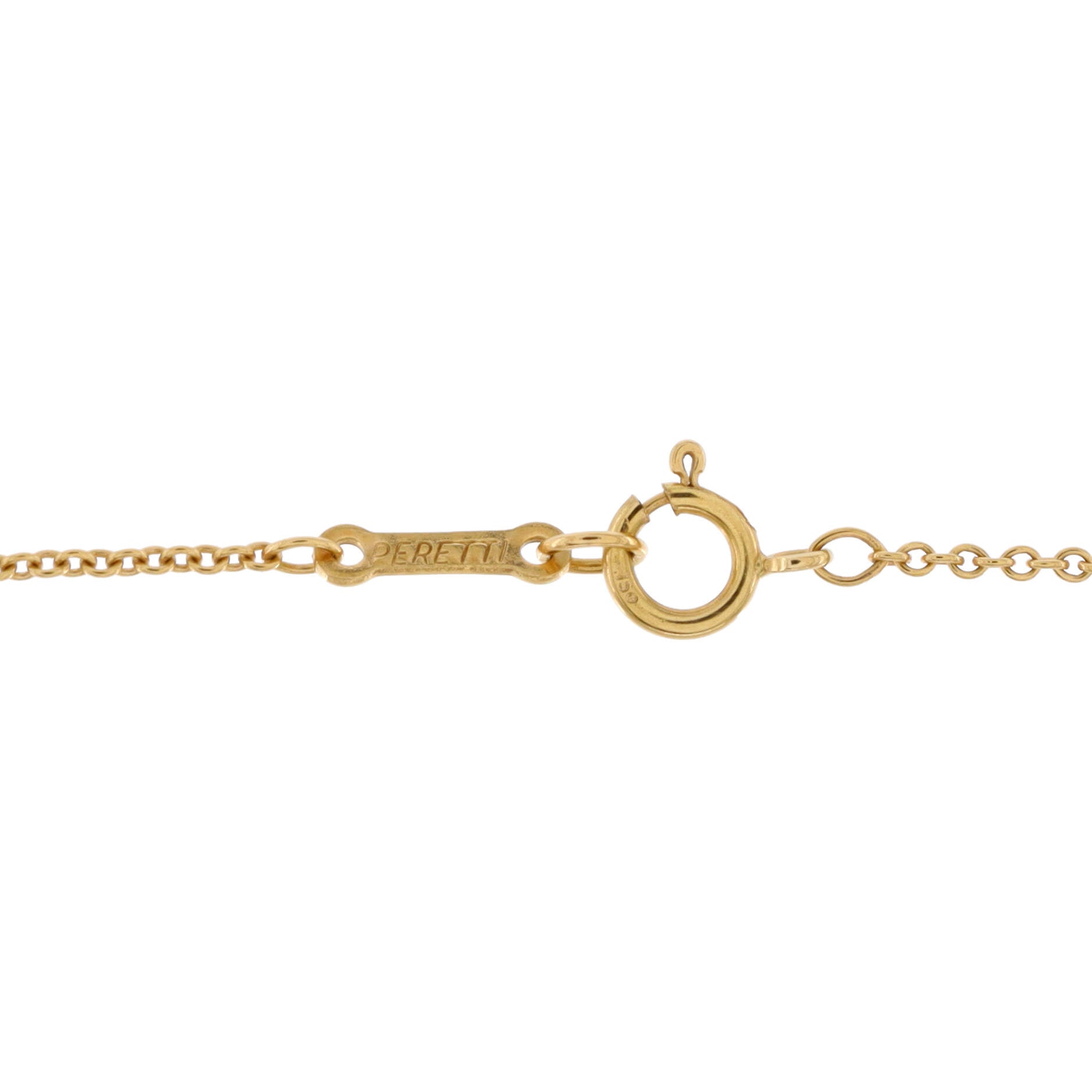 Elsa Peretti Open Heart Pendant Necklace 18K Yellow Gold 22mm