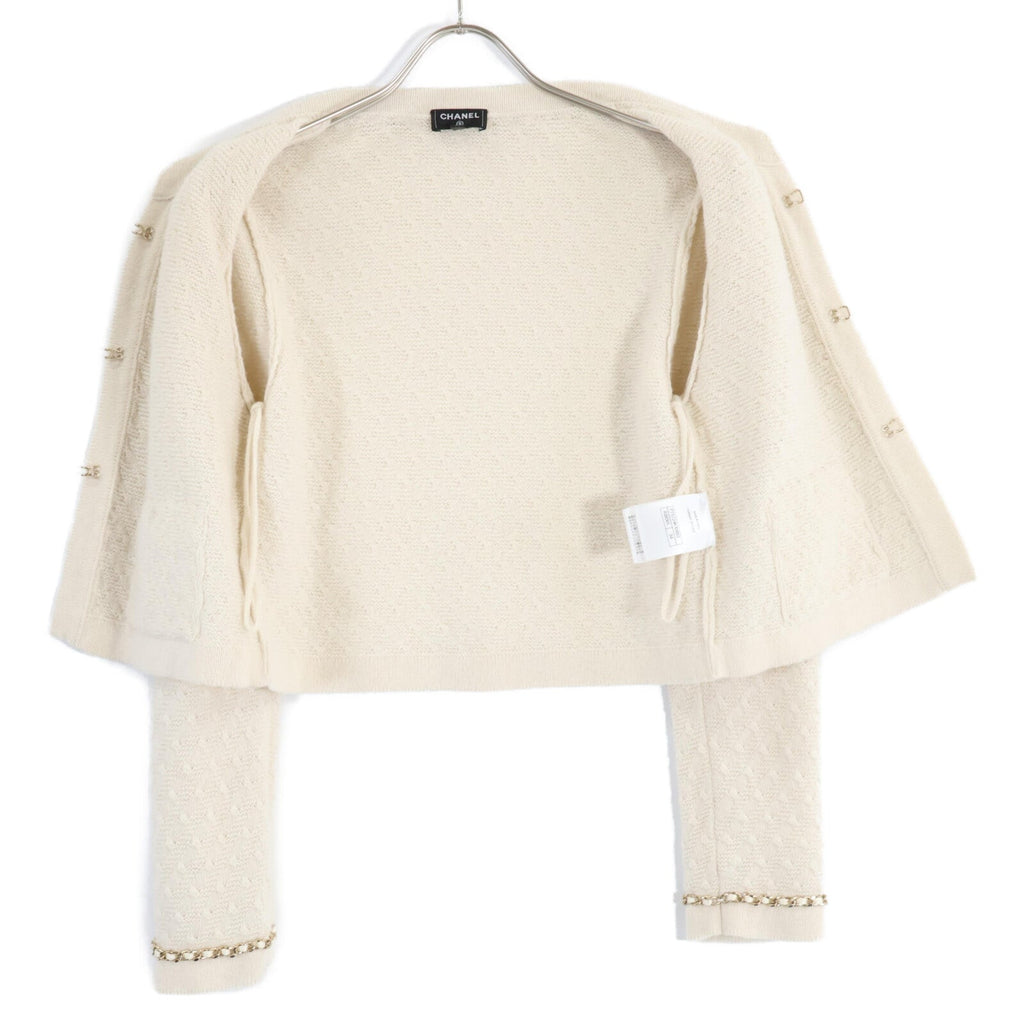 Chanel P75724K10893 Cashmere Knit Jacket Top
