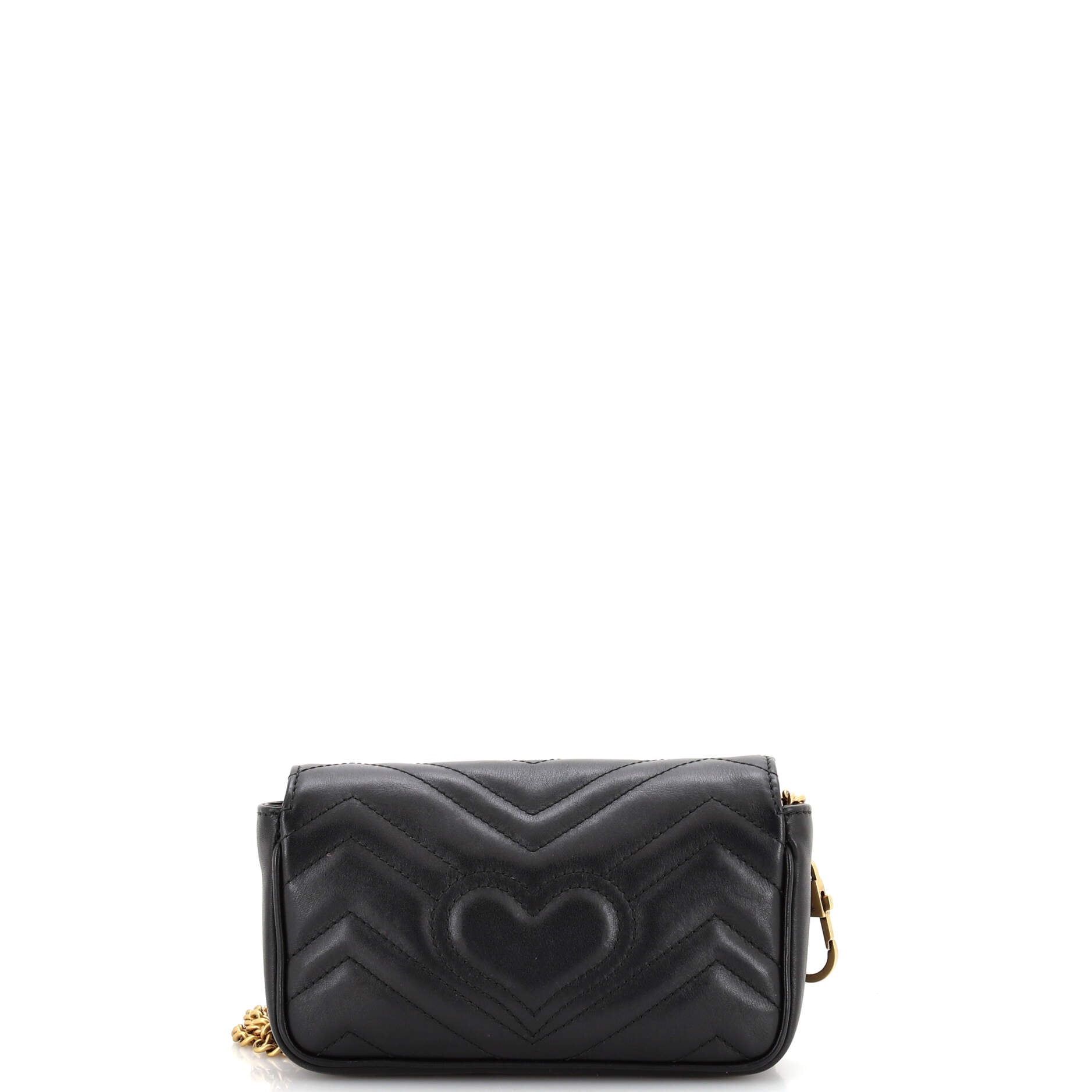 GG Marmont Flap Bag Matelasse Leather Super Mini