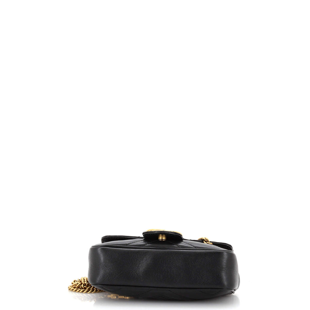 GG Marmont Flap Bag Matelasse Leather Super Mini