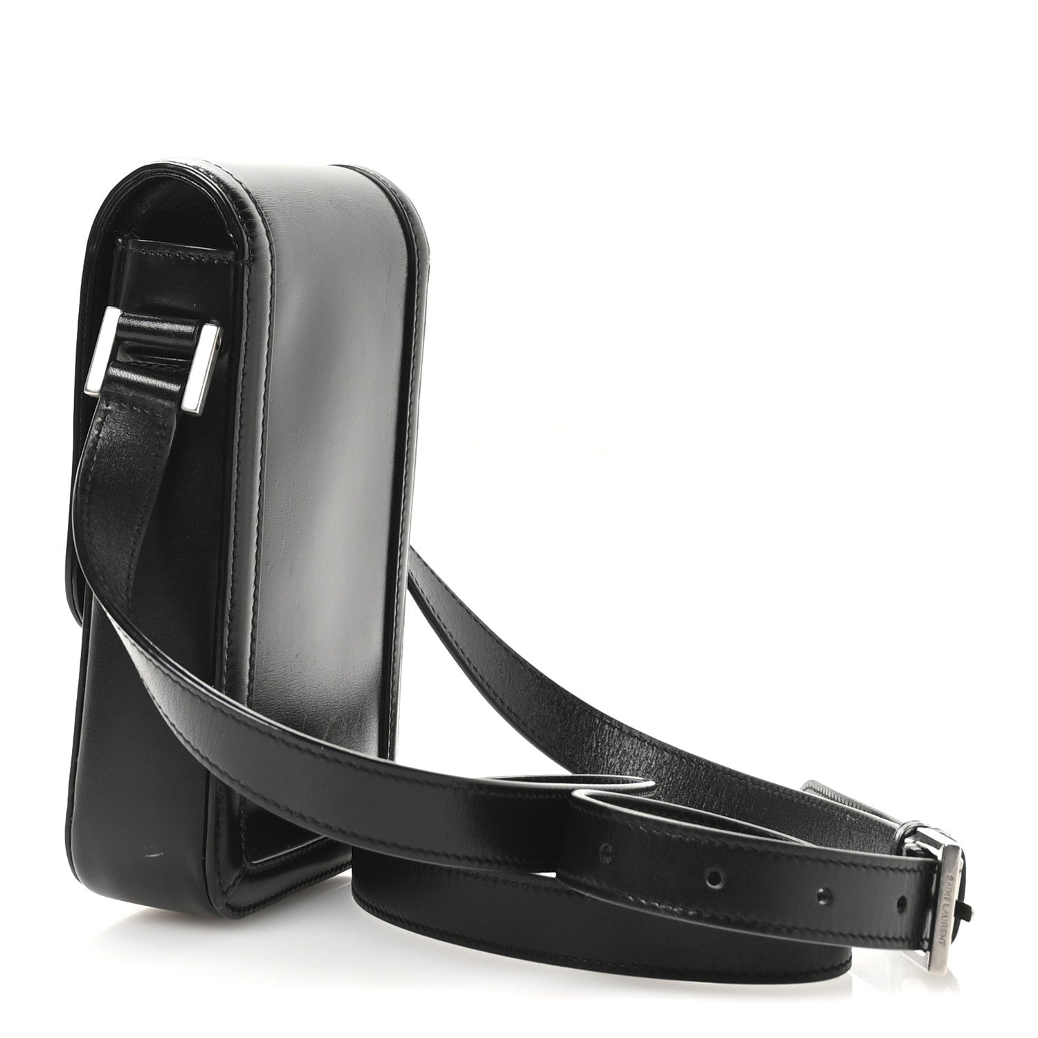 Smooth Calfskin Mini Solferino Satchel Black