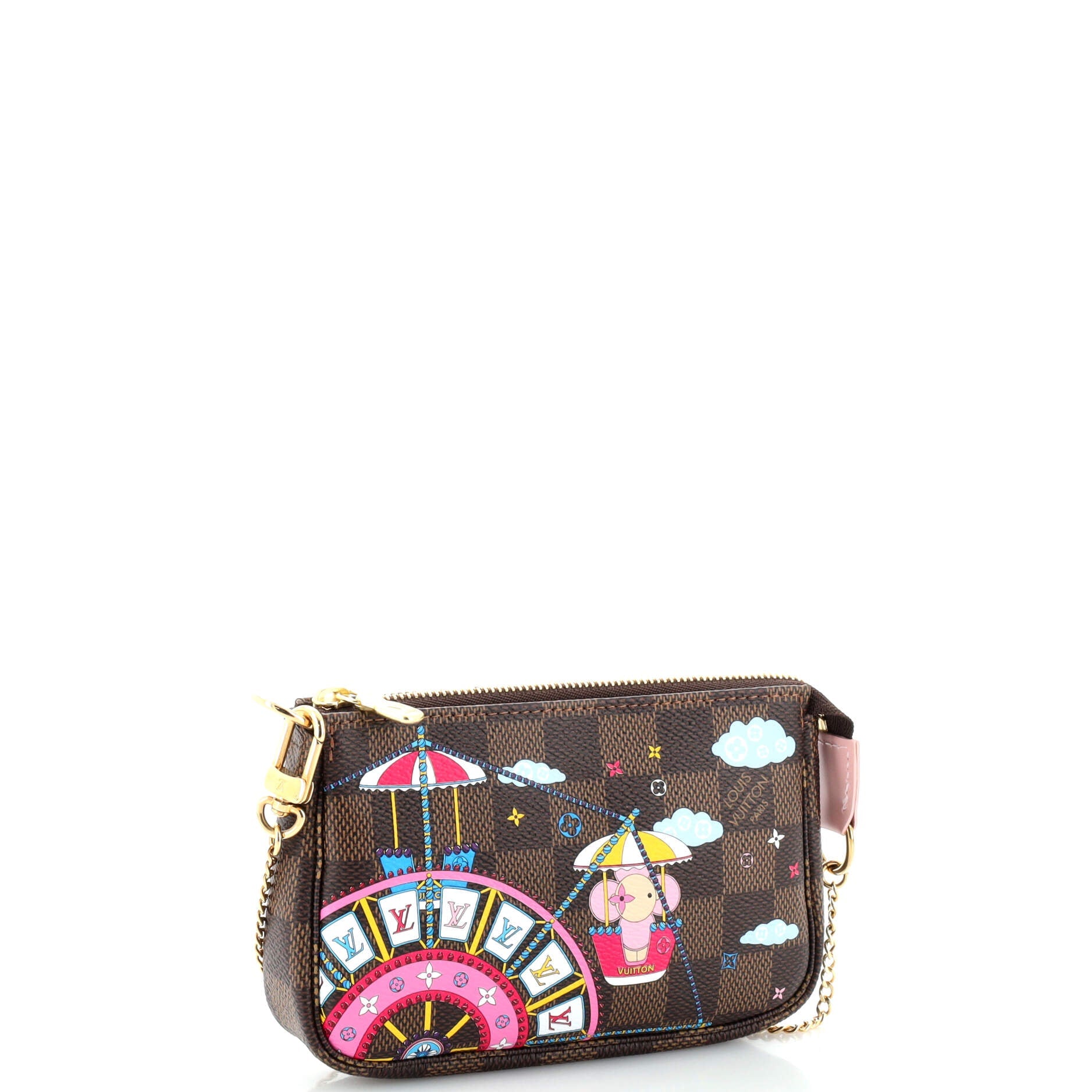Pochette Accessoires Limited Edition Vivienne Xmas Damier Mini