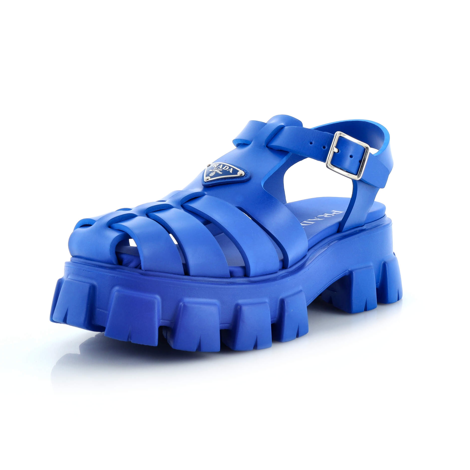 Women's Monolith Cage Platform Sandals Rubber