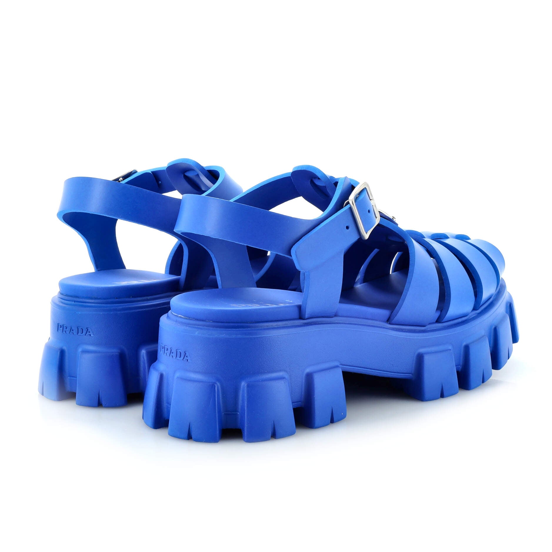 Women's Monolith Cage Platform Sandals Rubber
