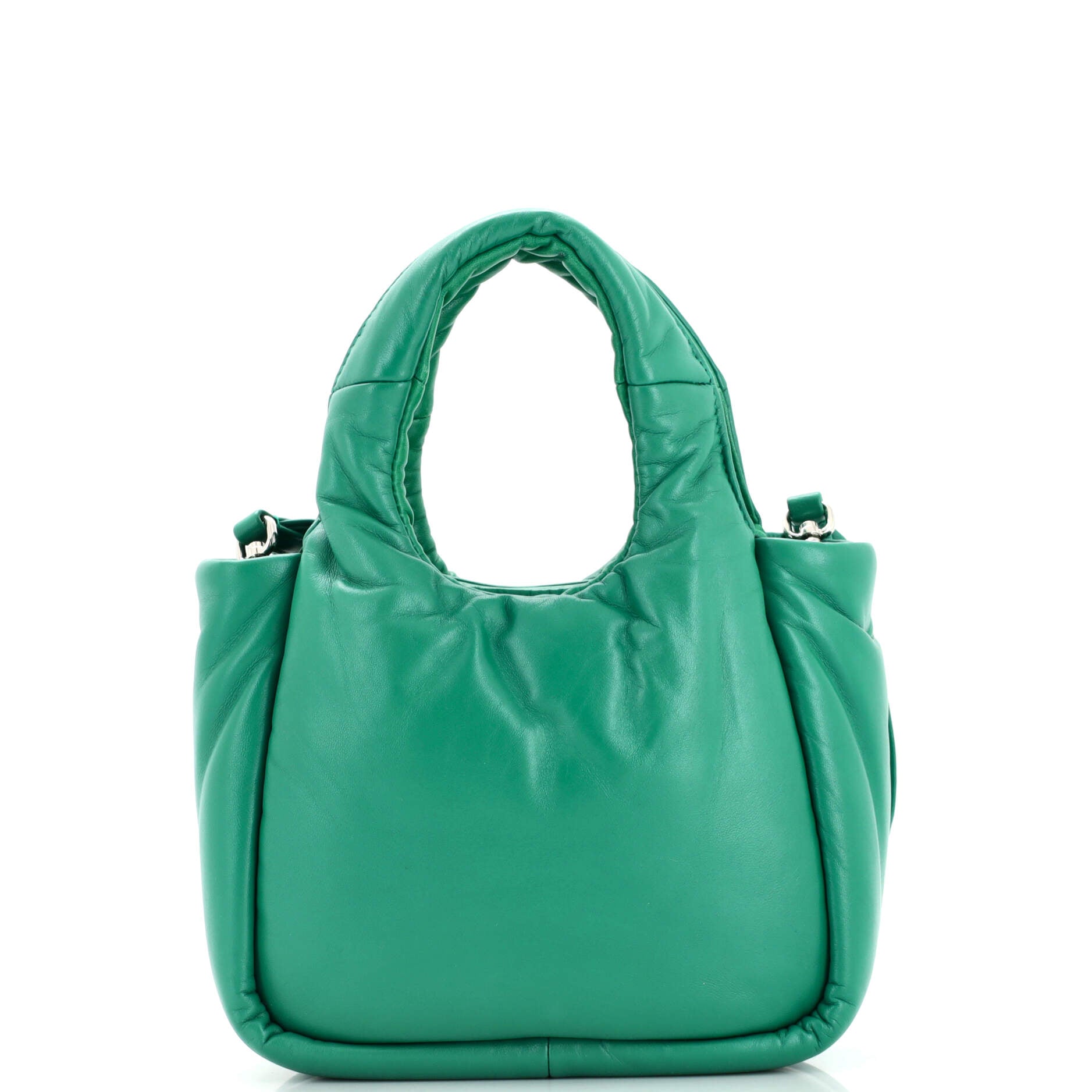 Padded Soft Tote Leather Mini