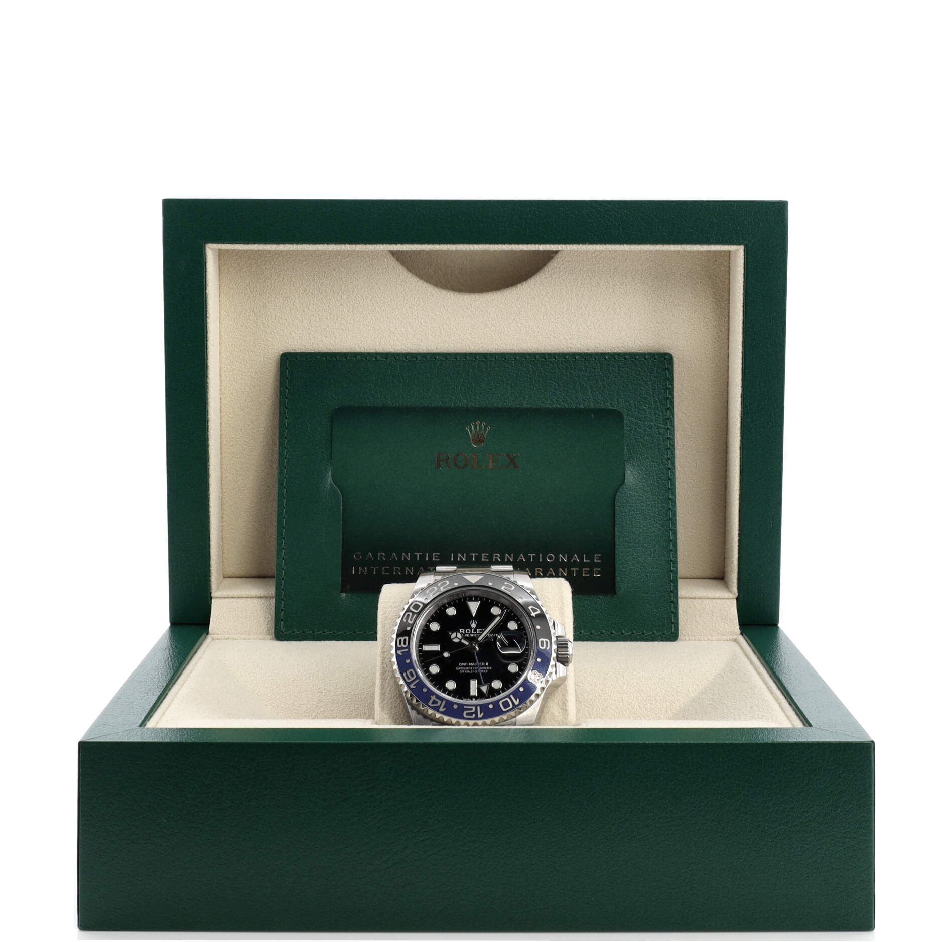 Oyster Perpetual Date GMT-Master II Batman Automatic Watch Stainless Steel and Cerachrom 40