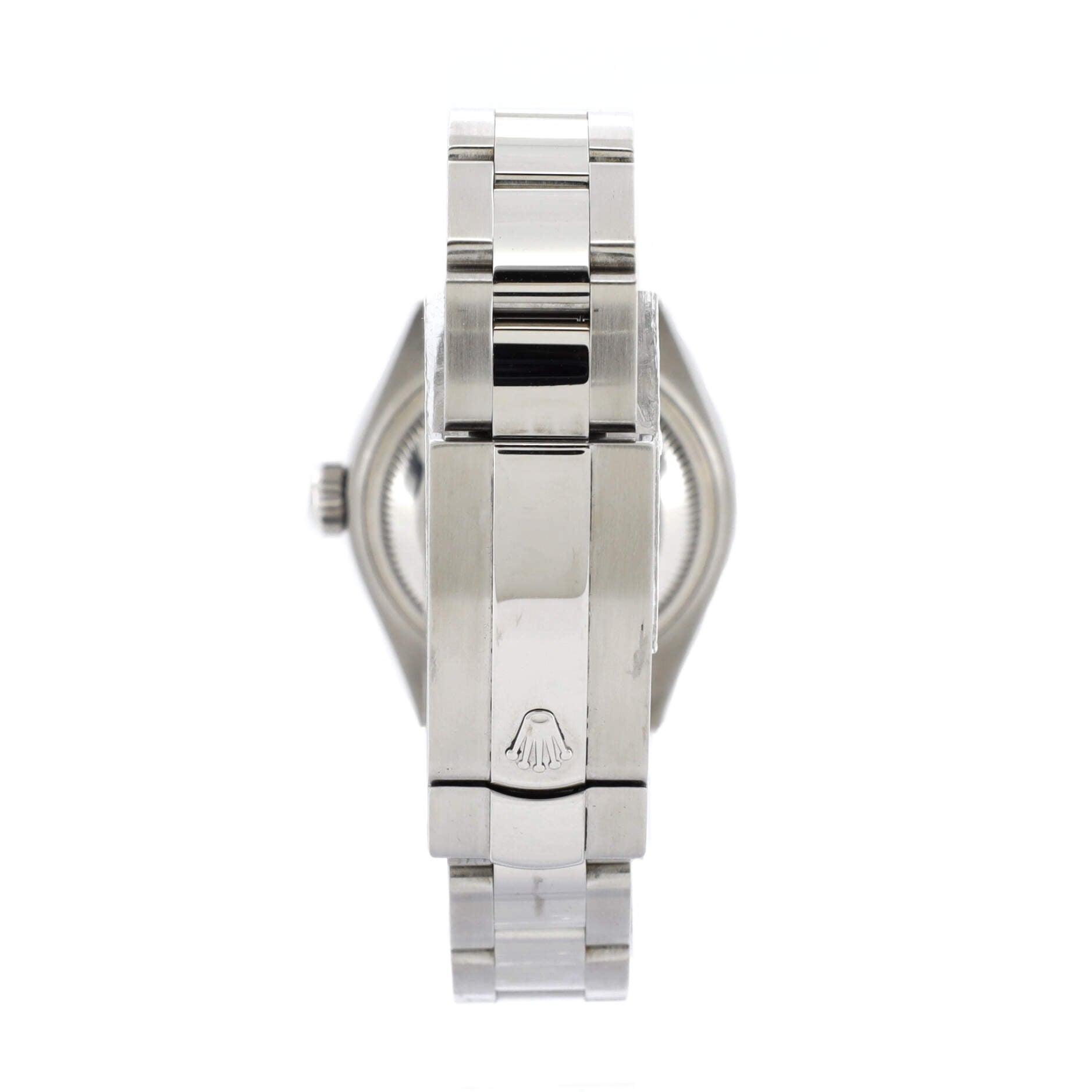 Oyster Perpetual Datejust Dark Grey Automatic Watch Stainless Steel and White Gold 28