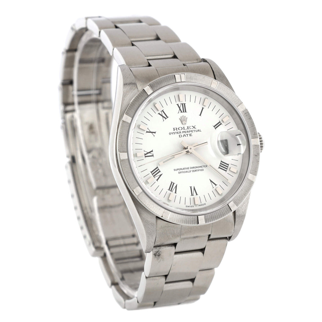 Oyster Perpetual Date Automatic Watch Stainless Steel 34