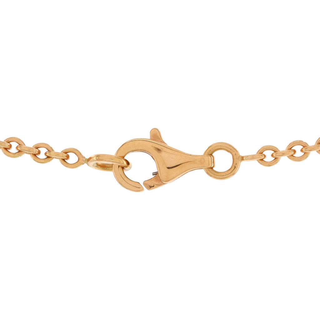 Love Interlocking Necklace 18K Rose Gold