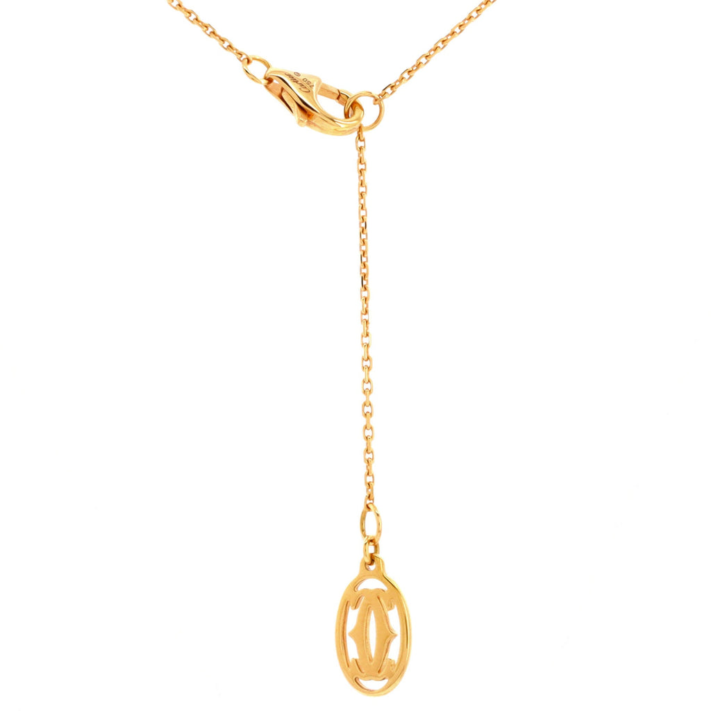 Cross Pendant Necklace 18K Rose Gold with Diamonds