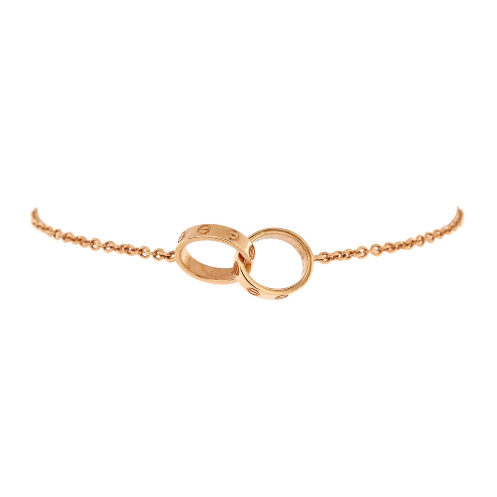 Love Interlocking Bracelet 18K Rose Gold