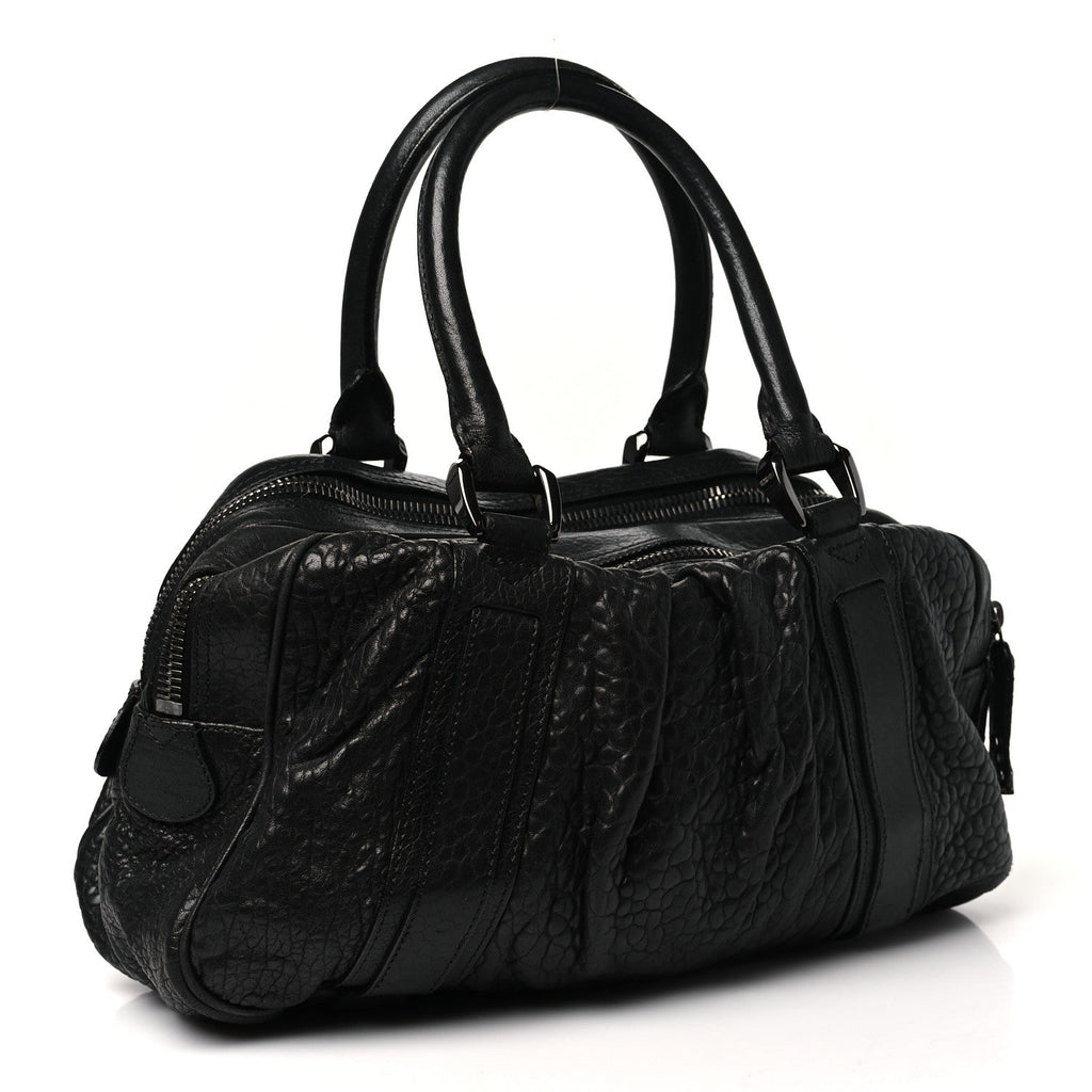 Prorsum Calfskin  Knight Satchel Black