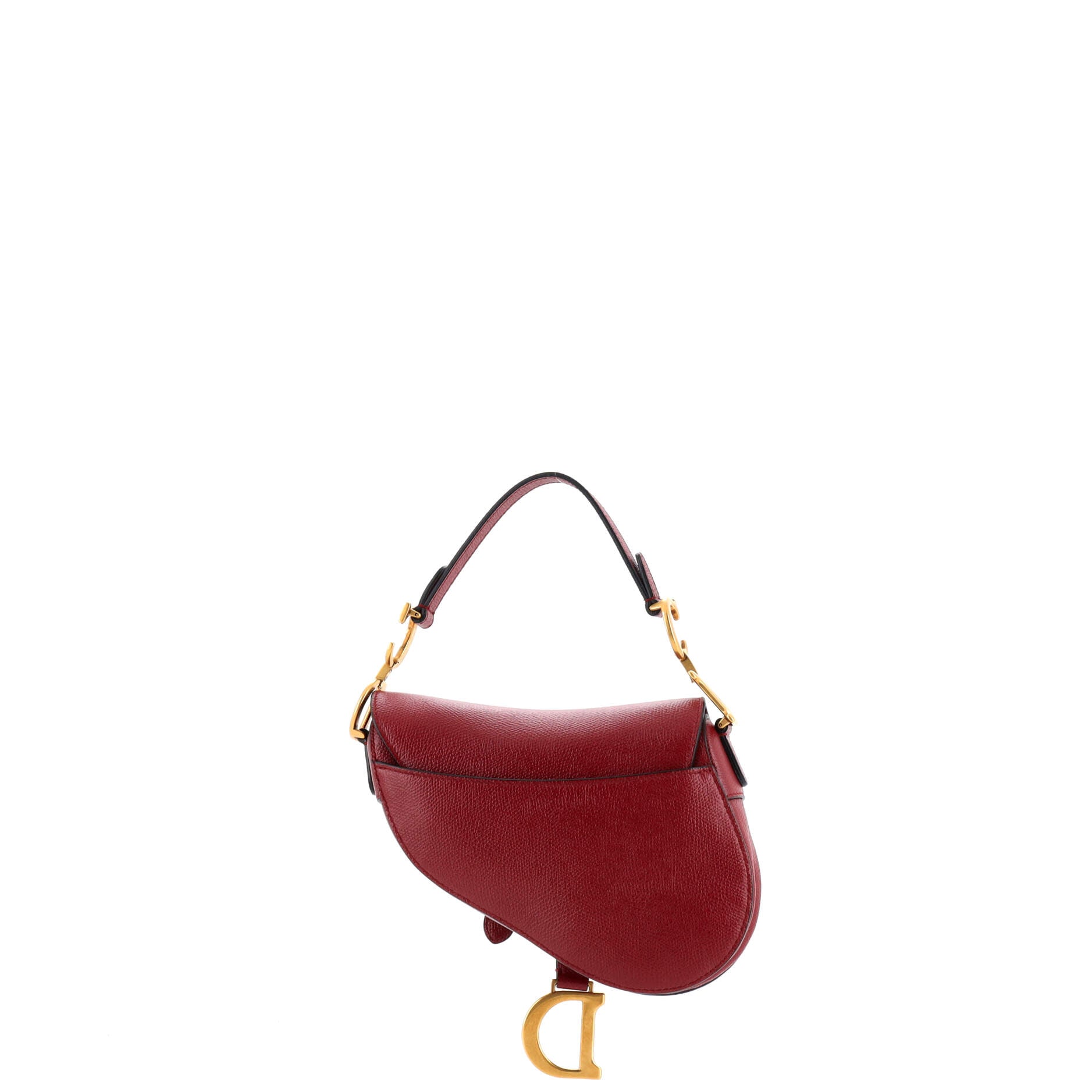Saddle Handbag Leather Mini