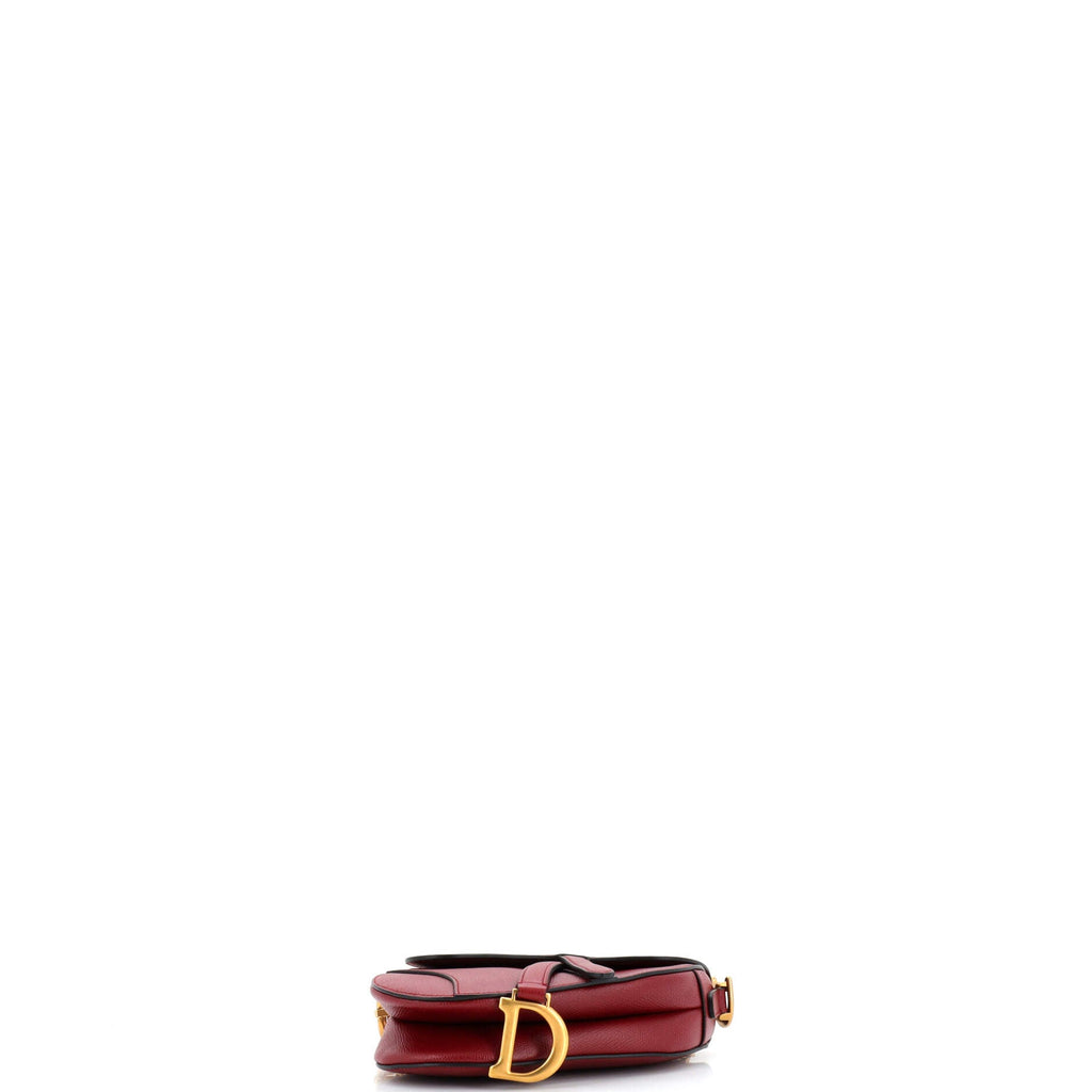 Saddle Handbag Leather Mini