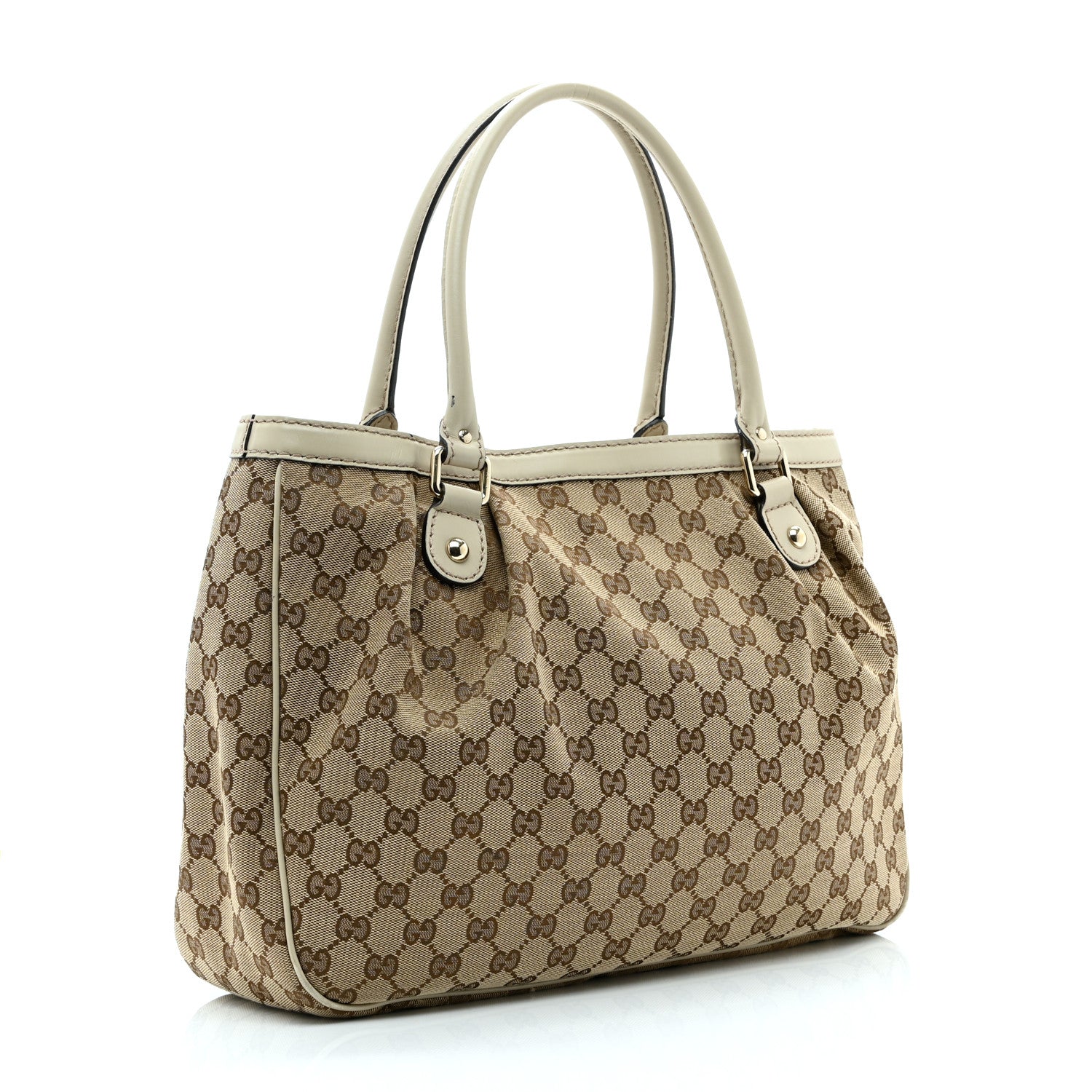 Monogram Medium Sukey Top Handle Tote Off White