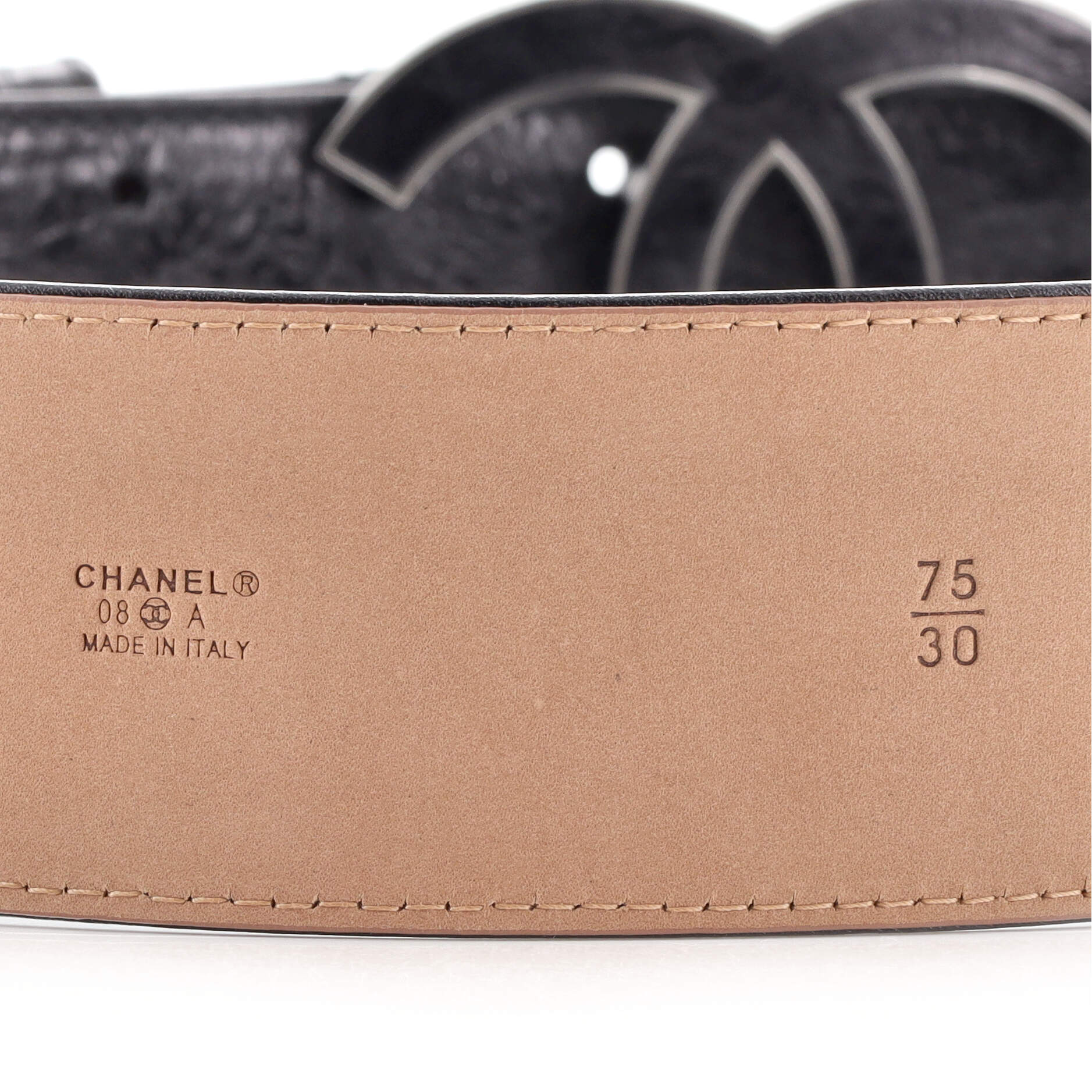 CC Belt Leather Wide