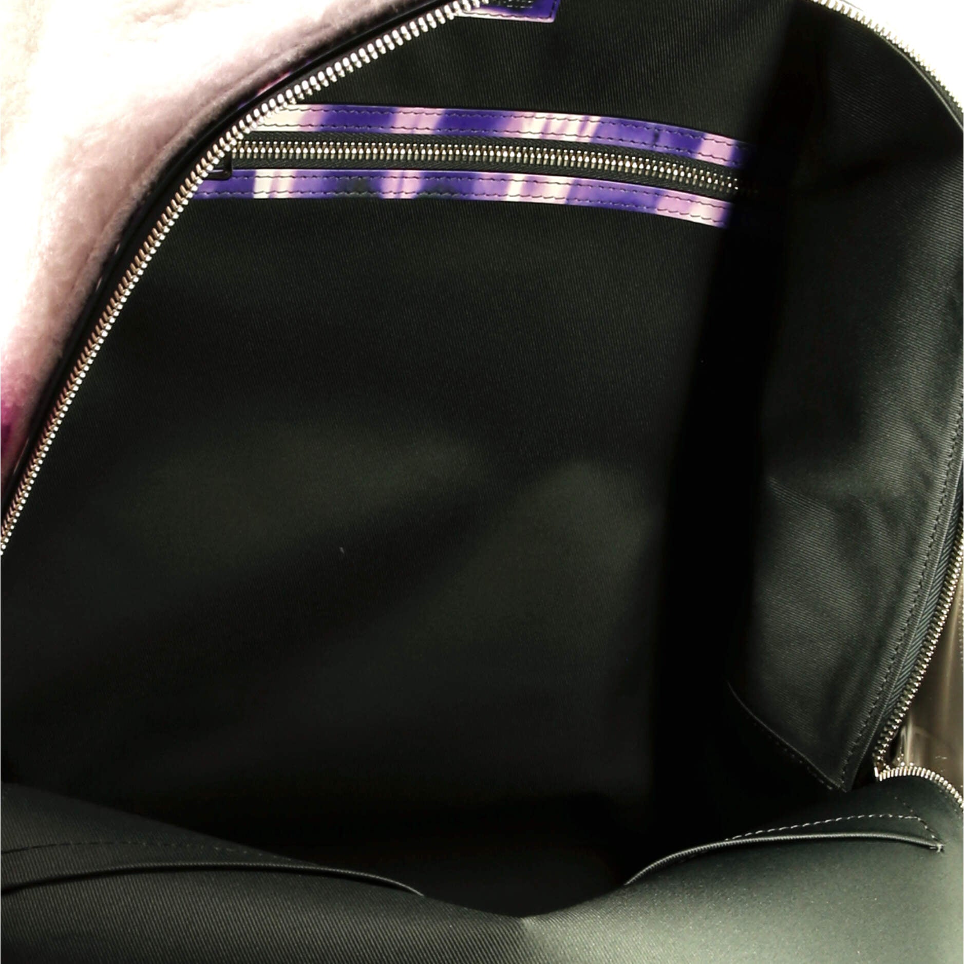 Louis Vuitton Multipocket Backpack Tie Dye Shearling
