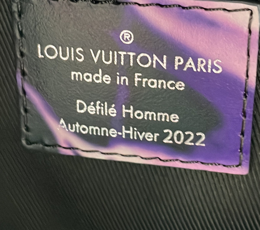 Louis Vuitton Multipocket Backpack Tie Dye Shearling