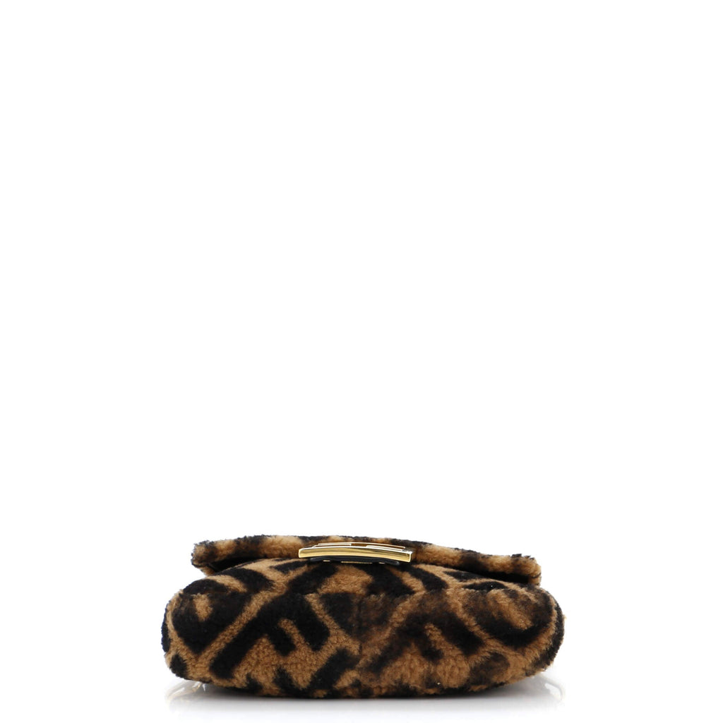 Baguette NM Bag Zucca Shearling Mini