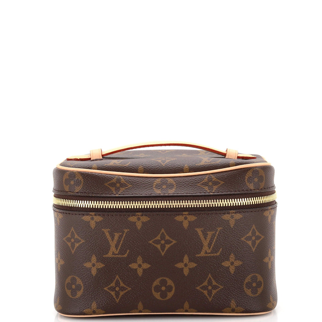 Nice Vanity Case Monogram Canvas Mini
