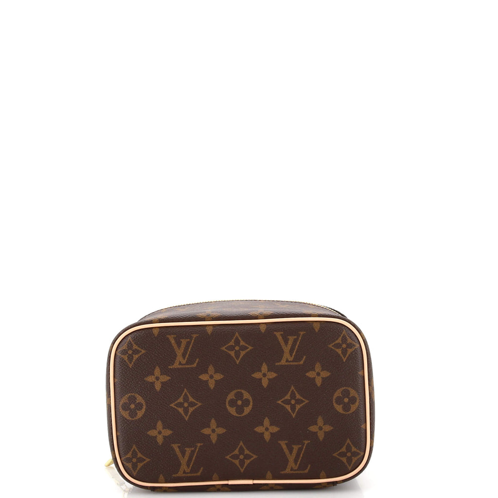 Nice Vanity Case Monogram Canvas Mini