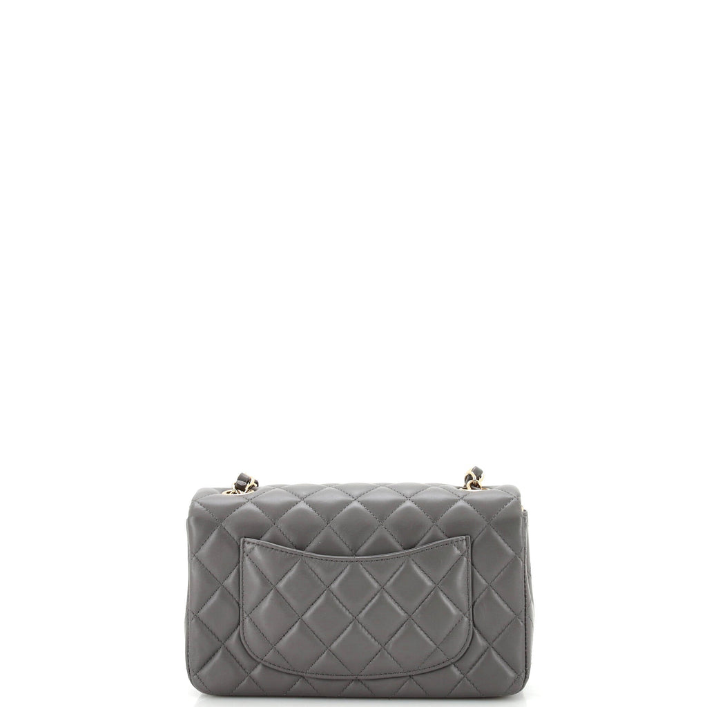 Classic Single Flap Bag Quilted Lambskin Mini
