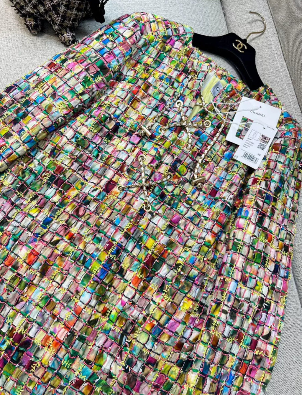 Chanel 21P Multicolor dress size 38