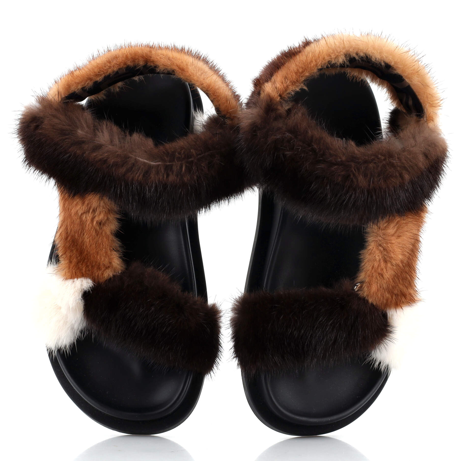Women's Feel Velcro Sandals Mink