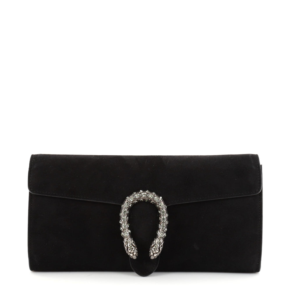 Dionysus Clutch Suede Long