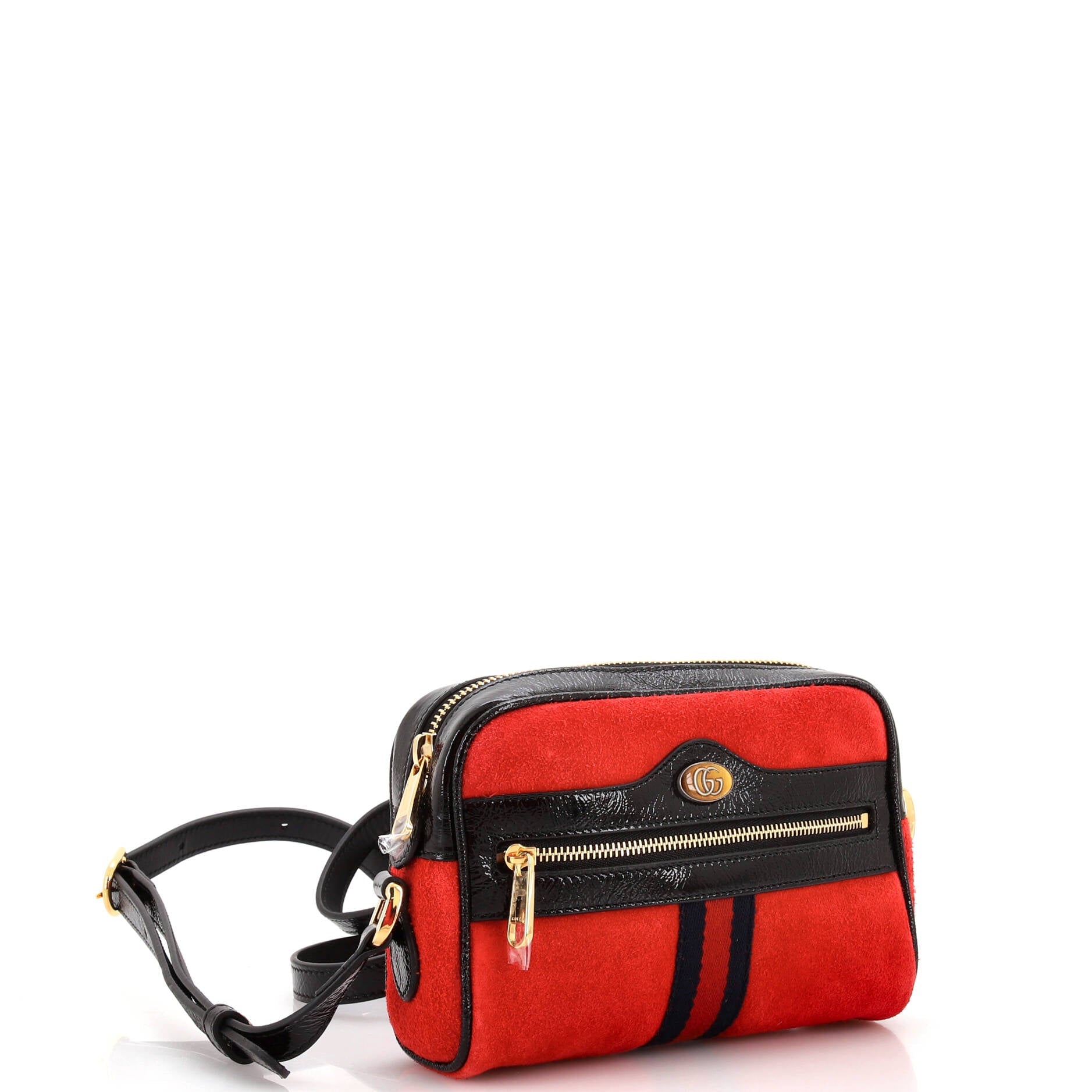 Ophidia Shoulder Bag Suede Mini