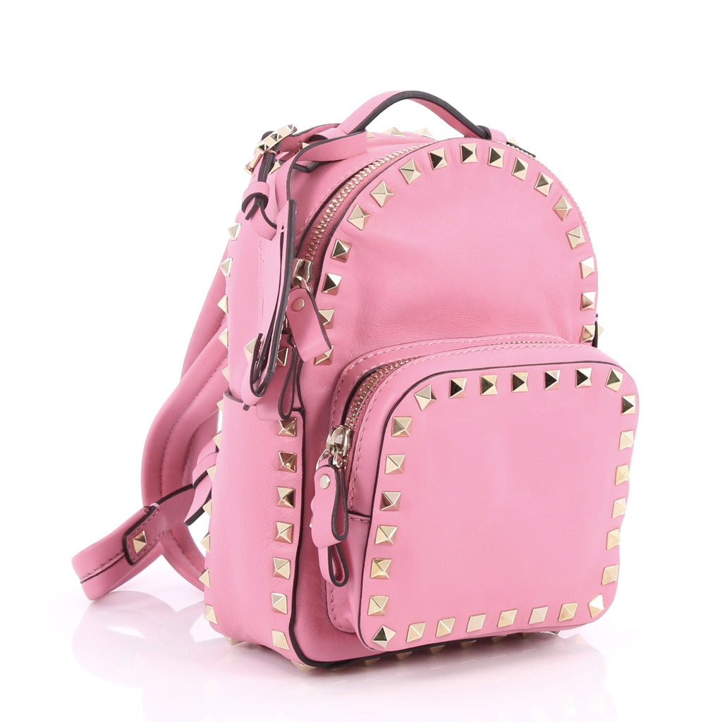 Rockstud Backpack Leather Mini