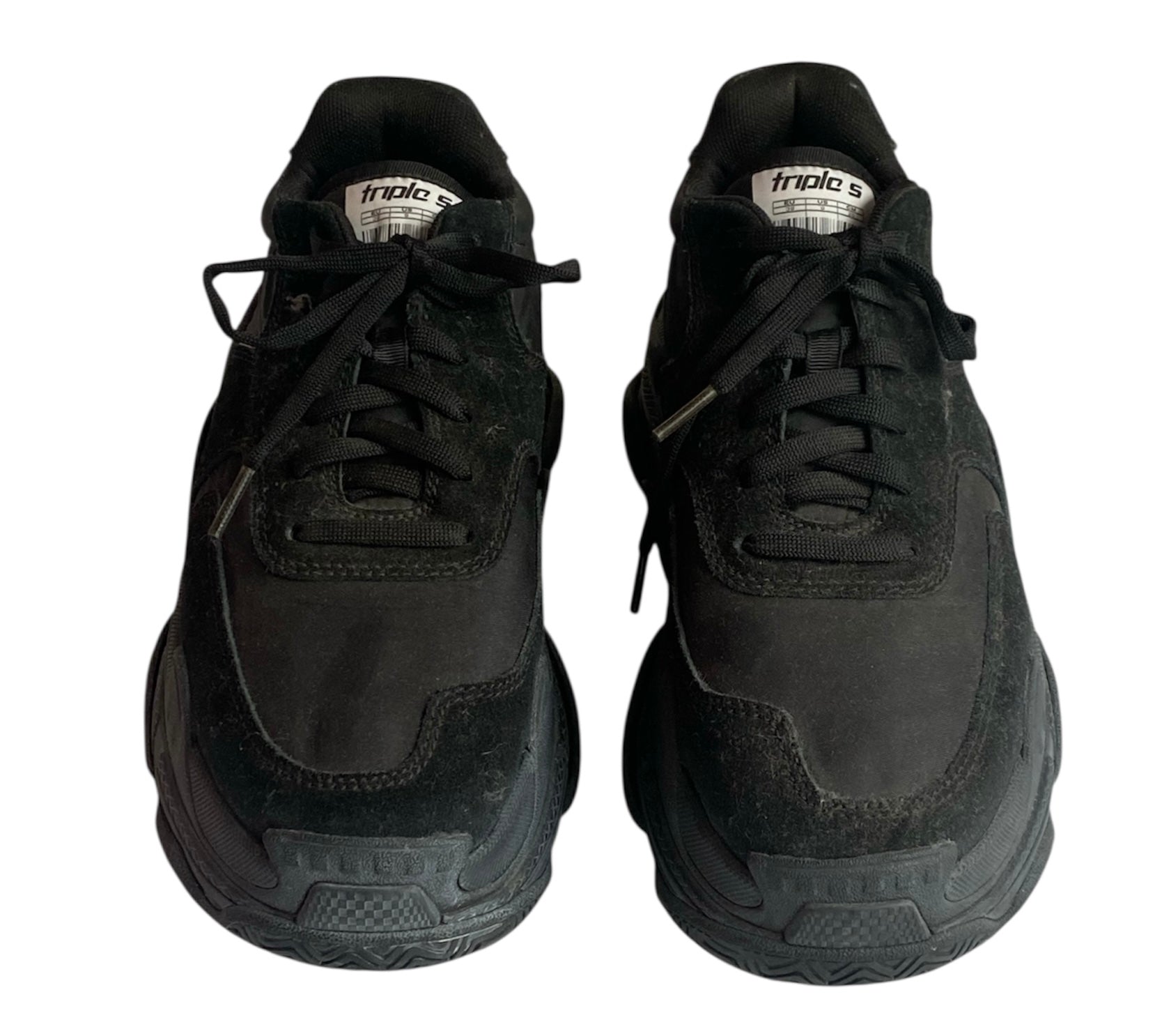 Balenciaga Black Triple S Sneaker - US 9