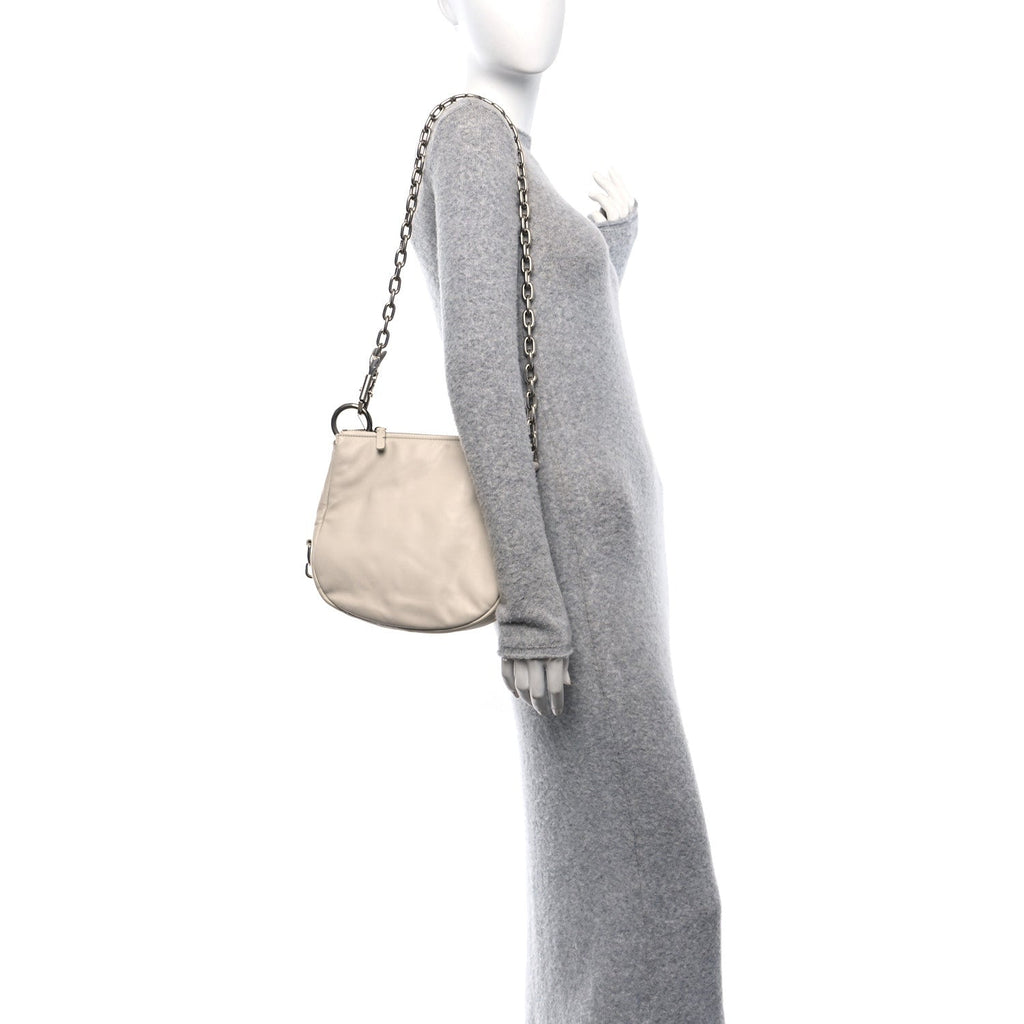 Calfskin Small Knight Crossbody Bag Soap