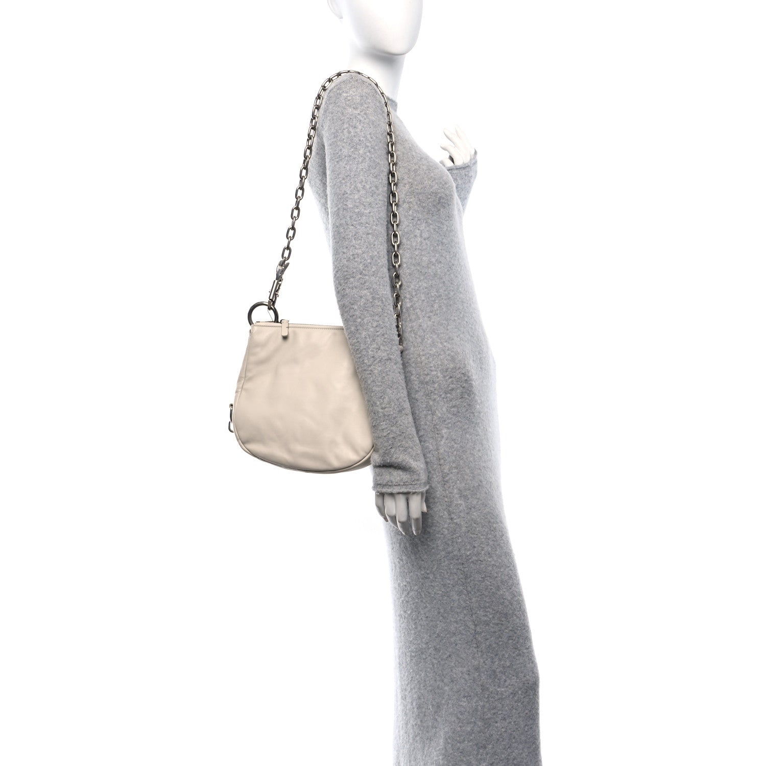 Calfskin Small Knight Crossbody Bag Soap