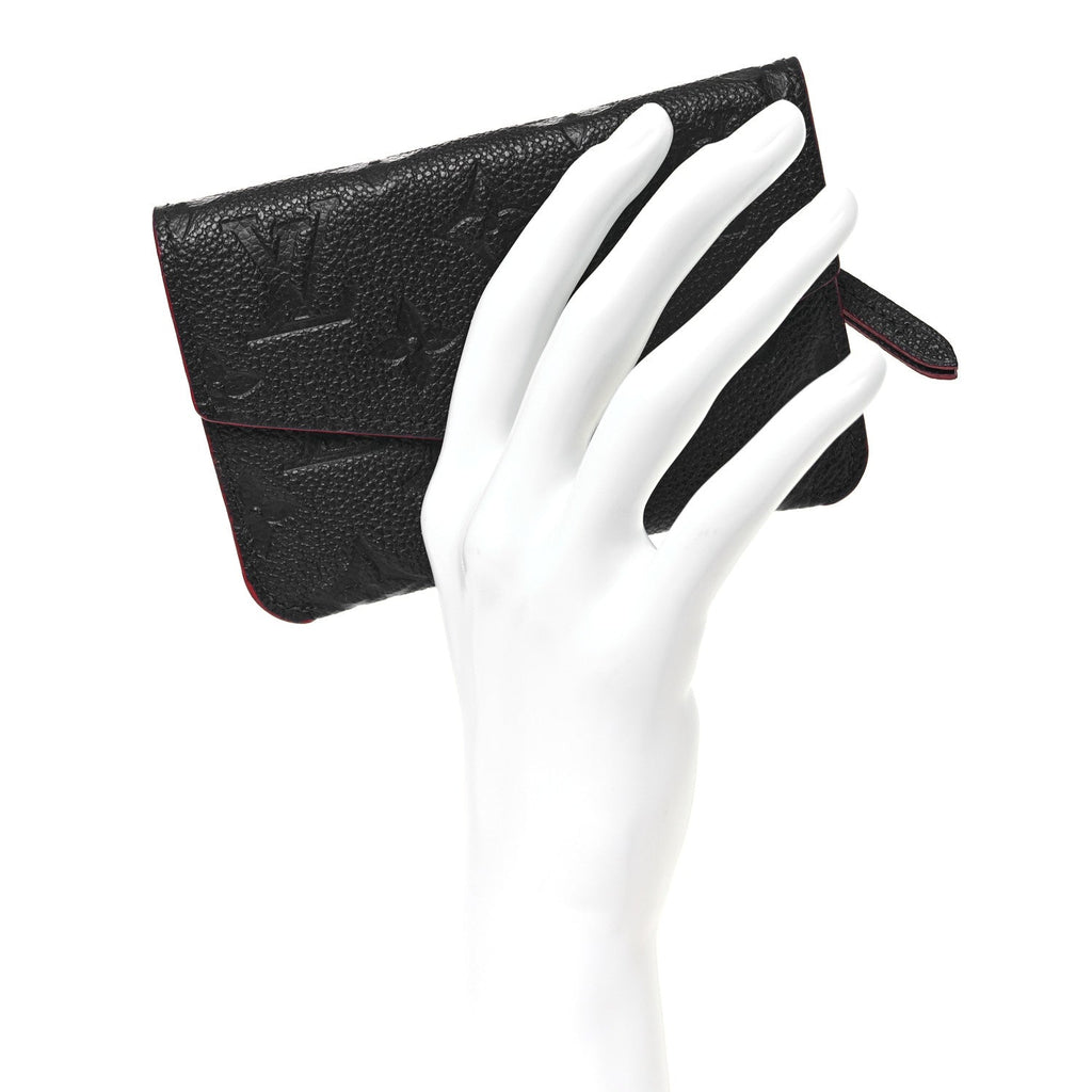Empreinte Key Pouch Marine Rouge