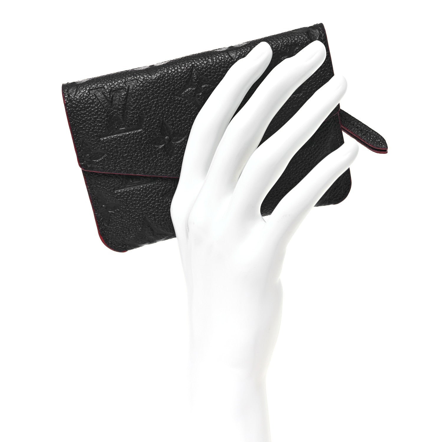 Empreinte Key Pouch Marine Rouge