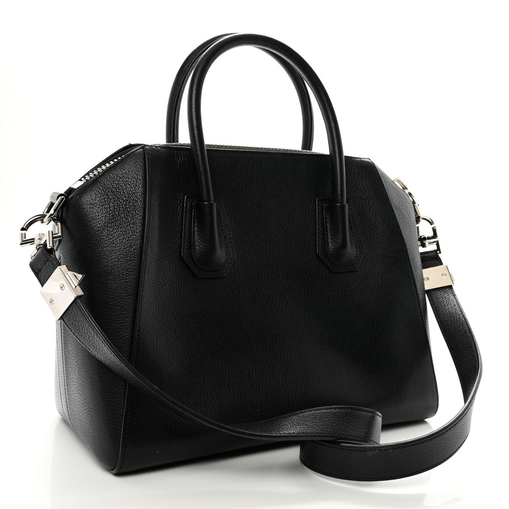 Sugar Goatskin Small Antigona Black